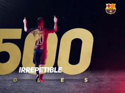 barcelona le dedico un emotivo video a lionel messi por sus 500 goles barcelona le dedico un emotivo video a lionel messi por sus 500 goles