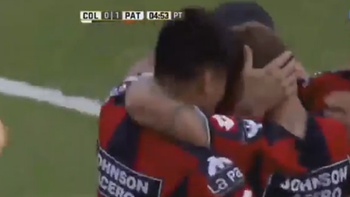 Fernando Telechea anotó el gol del triunfo de Patronato sobre Colón en Santa Fe Fernando Telechea anotó el gol del triunfo de Patronato sobre Colón en Santa Fe