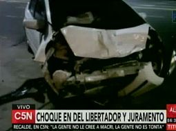 Madrugada accidentada en la Ciudad tras festejos por el Día del Amigo