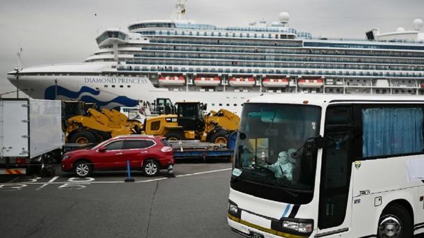 Coronavirus: detectaron 70 nuevos casos en el crucero varado en Japón