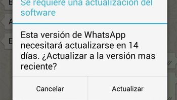 whatsapp y el misterioso mensaje de actualizacion whatsapp y el misterioso mensaje de actualizacion