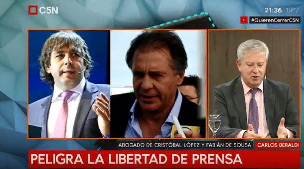 #QuierenCerrarC5N: Es una clara persecución contra el Grupo Indalo