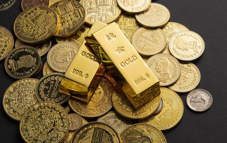 Lingotes de oro