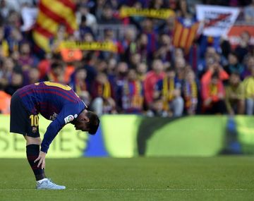 Barcelona perdió contra el Betis en la vuelta de Messi