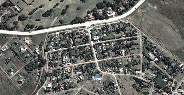 Mapa del Country Sierras del Tandil: all&iacute; un empresario intent&oacute; ingresar con su mucama en el ba&uacute;l