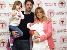 La felicidad de Mariana Fabiani con su hijo