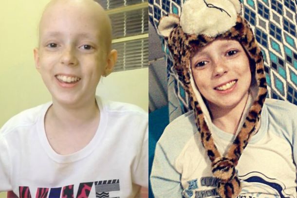 La alegría de una niña de 12 años que logró curarse de cáncer