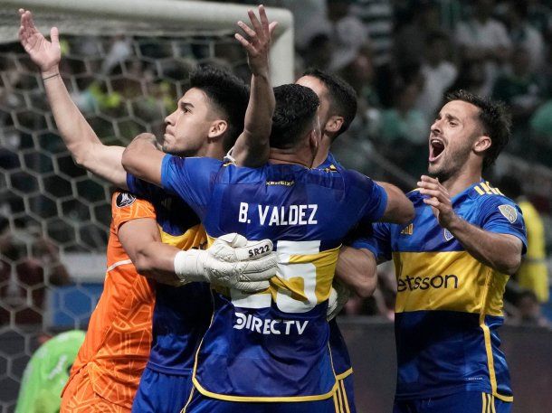 Así fue la llegada a Ezeiza del Boca finalista de la Copa Libertadores