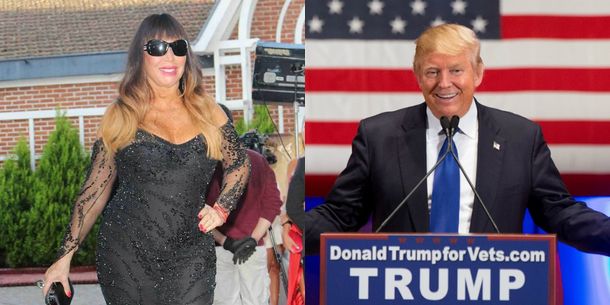 Moria Casán respaldó a Donald Trump.