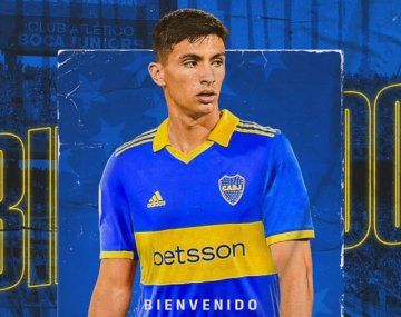 Boca presentó a Bullaude como nuevo refuerzo: Bienvenido al único grande