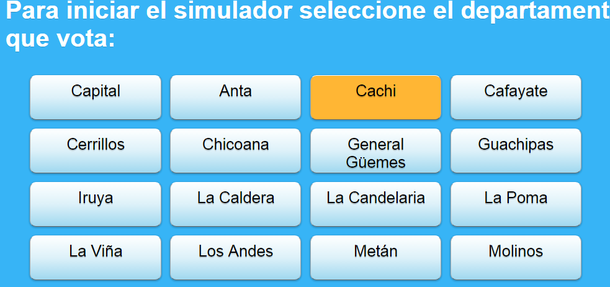 El instructivo para que los salteños usen el voto electrónico