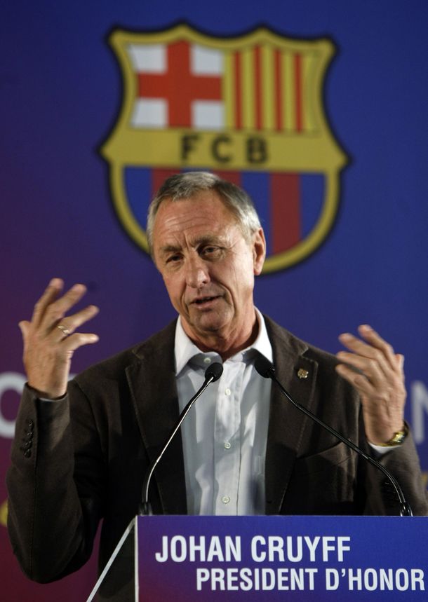 Johan Cruyff, una de las grandes glorias del fútbol mundial, tiene cáncer de pulmón