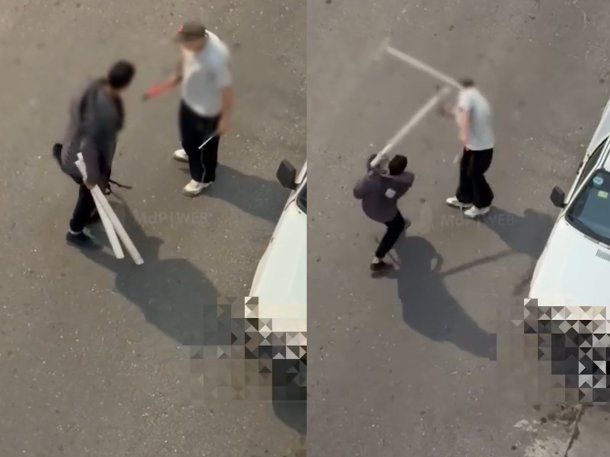 Mar del Plata: un trapito le pegó un palazo en la cabeza a un automovilista