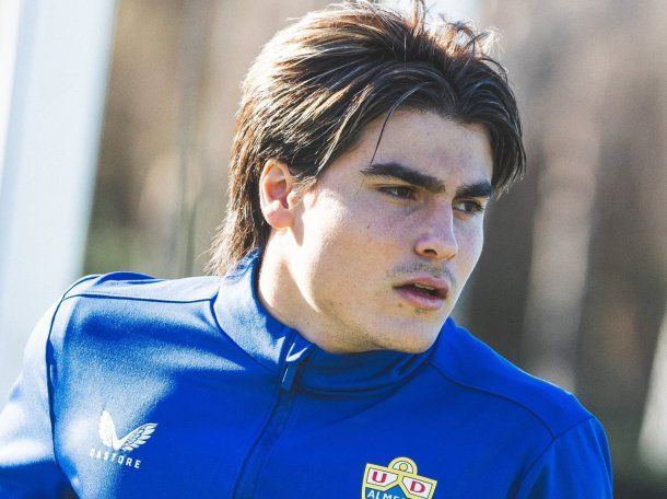 Luka Romero zafó de una fractura de mandíbula