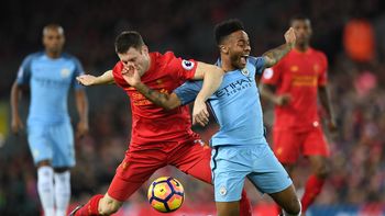 Liverpool choca ante Manchester City en Anfield Liverpool choca ante Manchester City en Anfield