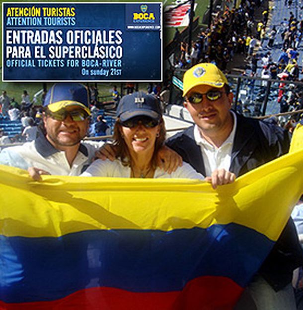 Turistas futbol