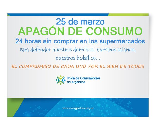 Consumidores impulsan un nuevo apagón de compras en los supermercados