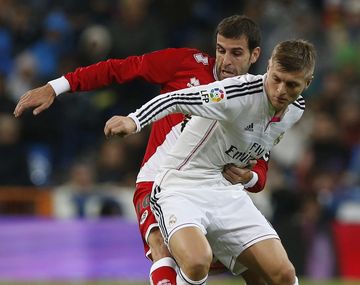 Tony Kroos demostró toda su clase con un golazo para el Real Madrid