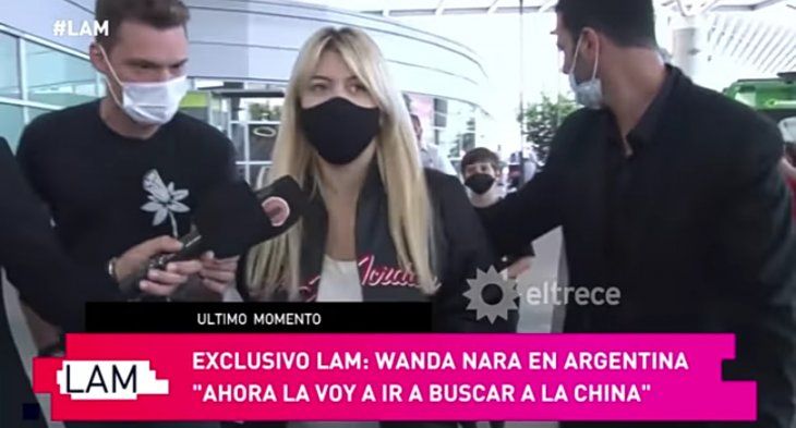 Wanda Nara habló de la China Suárez:  “La voy a ir a buscar”