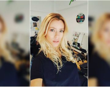 Nicole, con las raíces crecidas y su rubio anterior