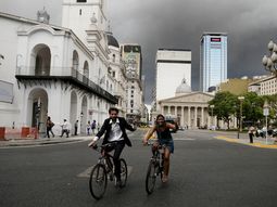 Tormenta en la ciudad de Buenos Aires Tormenta en la ciudad de Buenos Aires