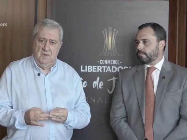 Los presidentes de Boca y Fluminense pidieron paz en la previa de la final