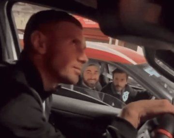 Maravilla Martínez y un cruce inesperado con hinchas de Racing en un semáforo