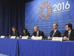 Conferencia de prensa FMI 