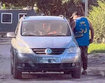 La madre y el tío de la menor, en una filmación obtenida en la investigación judicial. Foto: La Voz.
