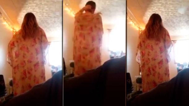 VIDEO: Filmó a su novia cuando le cantaba por primera vez y se volvió viral