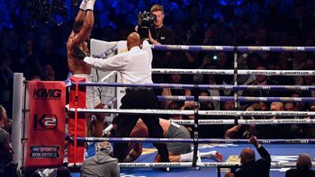 La pelea entre Joshua y Klitschko duró 11 rounds La pelea entre Joshua y Klitschko duró 11 rounds