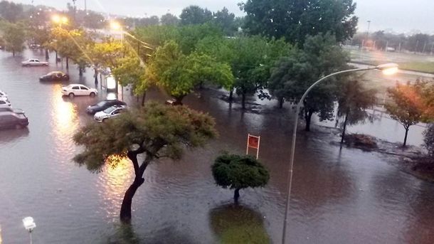 Mirá las imágenes y los videos del fuerte temporal que azotó a la provincia de Buenos Aires