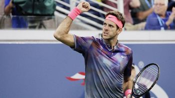 Del Potro en el US Open - Crédito: @usopen Del Potro en el US Open - Crédito: @usopen
