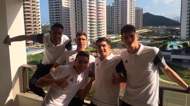 La Selección Sub 23 ya está en Río y espera el debut ante Portugal