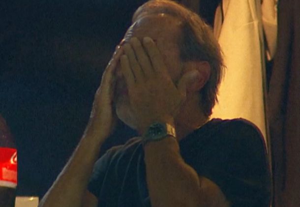 Guillermo Francella se emocionó hasta las lágrimas con el gol agónico de Racing