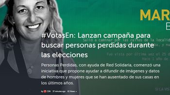 lanzan campana para buscar personas perdidas durante las elecciones lanzan campana para buscar personas perdidas durante las elecciones