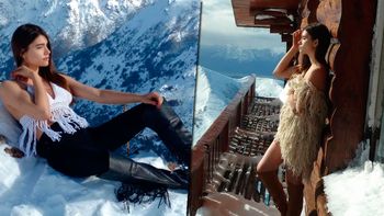 fotos: el destape de eva de dominici en bariloche fotos: el destape de eva de dominici en bariloche