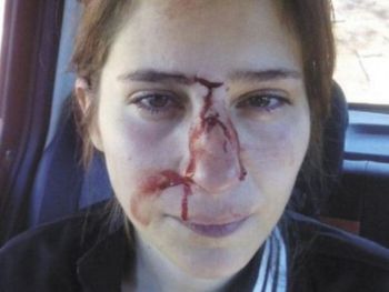 Gloria Villalba &nbsp;trató de graficar la pesadilla que vivió junto a su ex