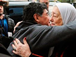 Diego Maradona y Hebe de Bonafini