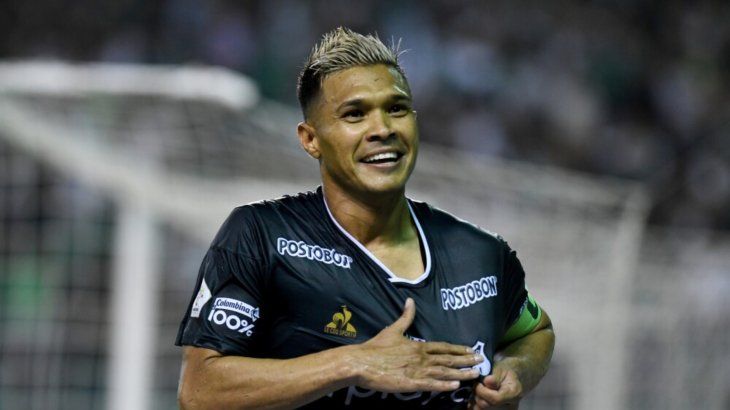 El impactante look de Teo Gutiérrez para enfrentar con Deportivo Cali a Boca