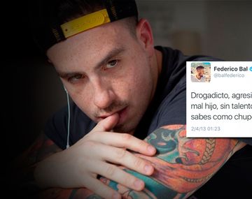 El día que Fede Bal confesó ser un violento