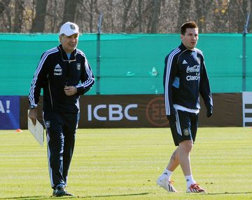 El plan de Alejandro Sabella para recuperar a Messi