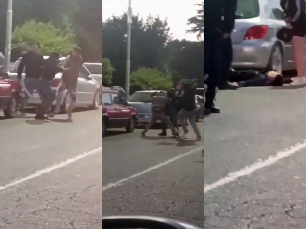 Brutal pelea a la salida de un boliche en Viedma: un joven fue atacado con un palo y quedó desmayado