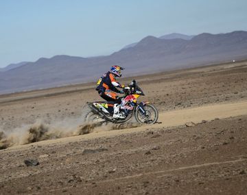 Marc Coma es el nuevo líder del Dakar 2015 en motos