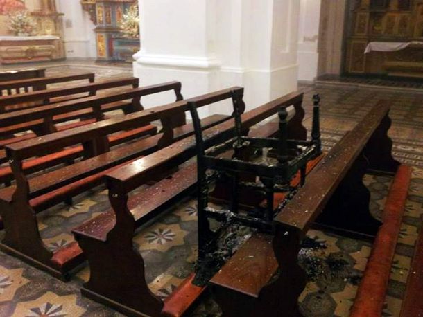 Pintadas: sindican como autores a alumnos anti-toma