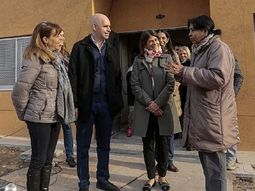rodriguez larreta recorrio junto a barrientos obras en los piletones rodriguez larreta recorrio junto a barrientos obras en los piletones