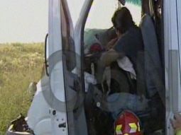 Grave choque en la Bs.As.-Rosario: un muerto y seis heridos