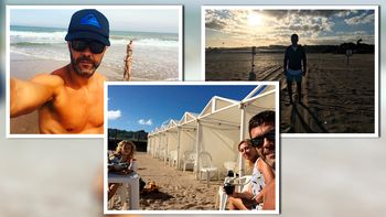 el viaje familiar de mariano martinez: padrazo con sus hijos y buena onda con los tios de su ex el viaje familiar de mariano martinez: padrazo con sus hijos y buena onda con los tios de su ex