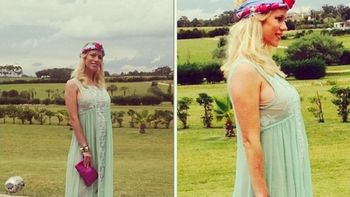 Nicole Neumann ya muestra con orgullo su pancita Nicole Neumann ya muestra con orgullo su pancita