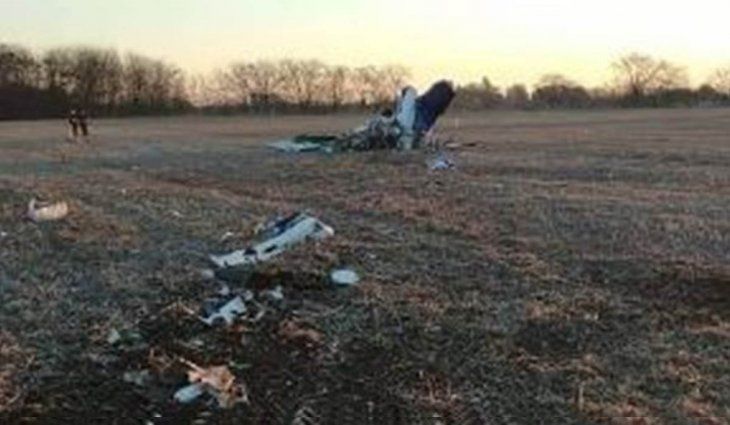 Cayó una avioneta de una escuela de vuelo y hay dos muertos